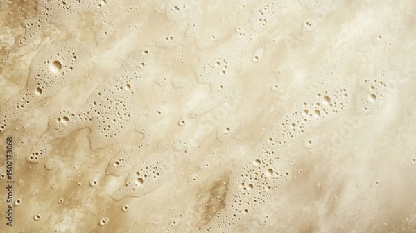 Obraz Abstract background with beige hues and delicate foam patterns
