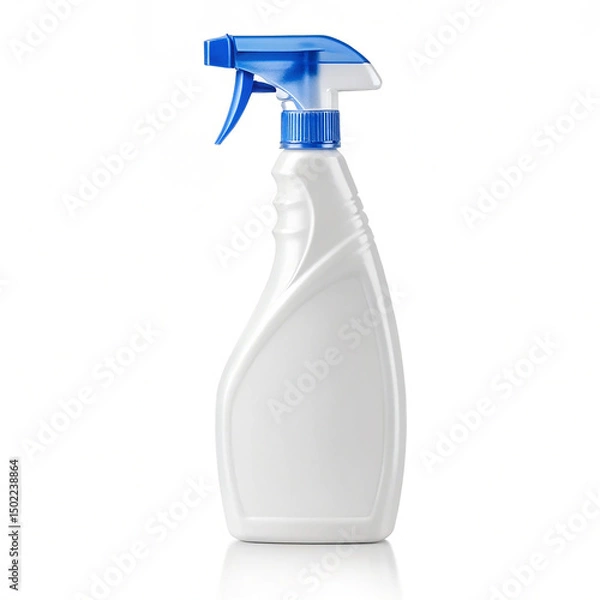 Fototapeta Toilet deodorizer spray bottle on white background