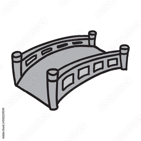 Obraz コンクリの橋