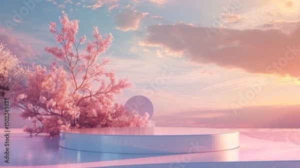 Fototapeta Aetherial Bloom Pod