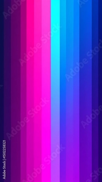 Fototapeta Vibrant vertical color gradient