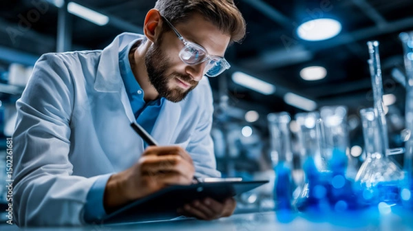 Obraz Pharma Researcher Documenting