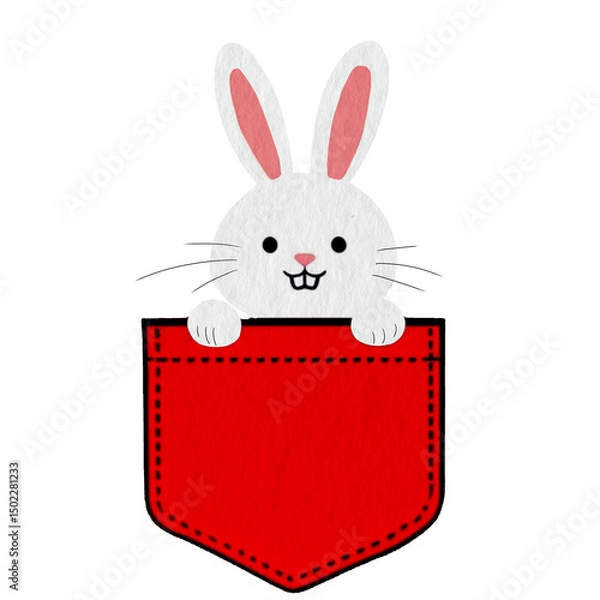 Obraz happy easter bunny