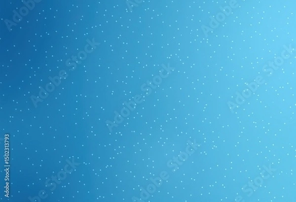 Fototapeta Light blue background with small white dots.