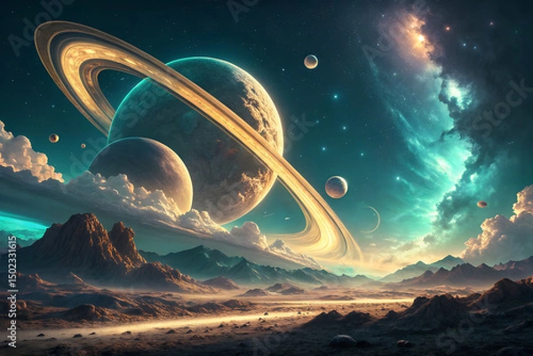 Obraz an alien planet