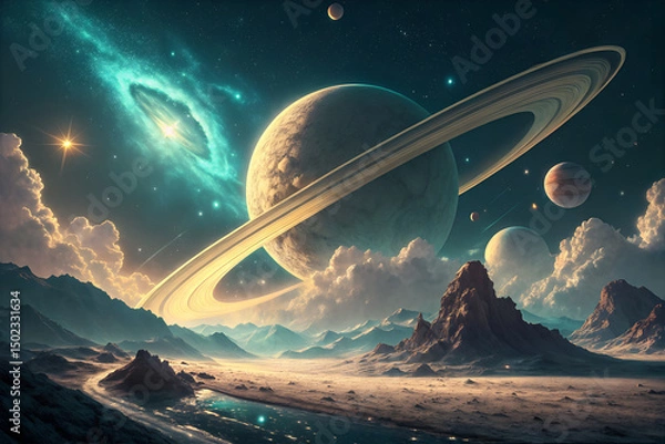 Obraz an alien planet