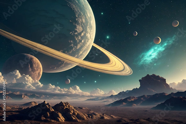 Obraz an alien planet