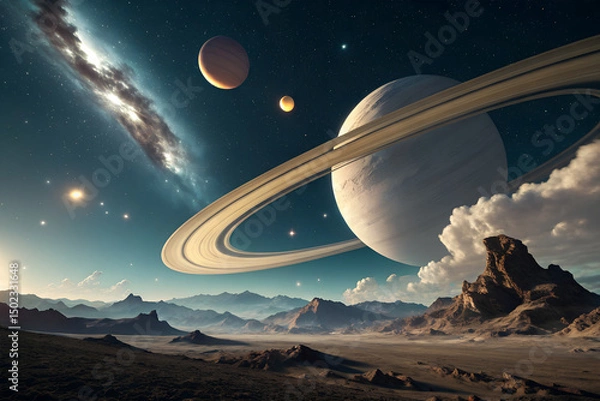 Obraz an alien planet