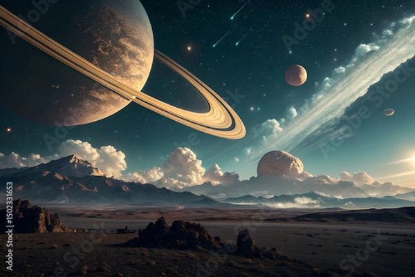 Obraz an alien planet