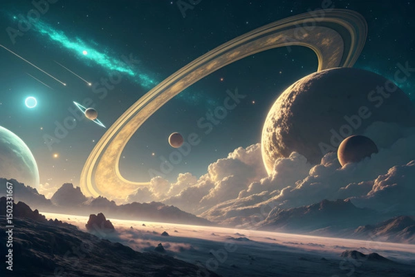 Obraz an alien planet