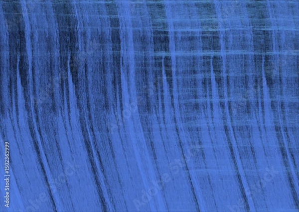 Obraz Abstract blue background with lines.