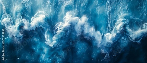 Obraz Abstract Ocean Waves
