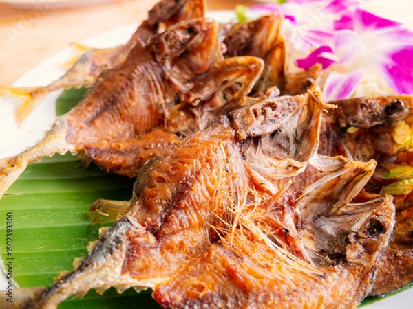 Obraz Crispy fried mackerel