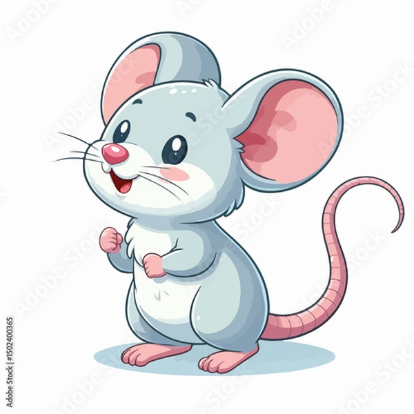 Obraz Vector Cartoon Mouse