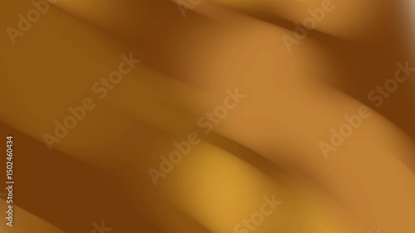 Obraz Smooth, flowing lines create a rich gold background.