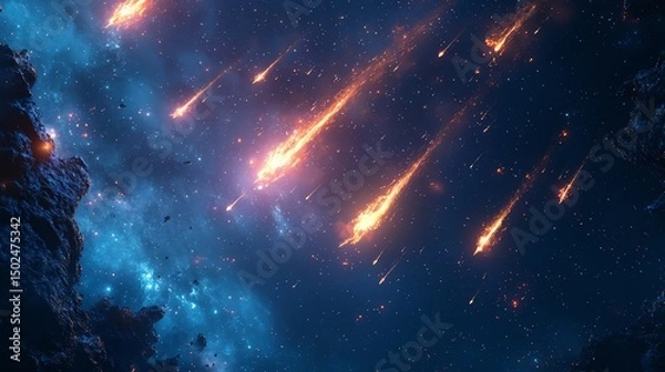 Obraz galaxy in space