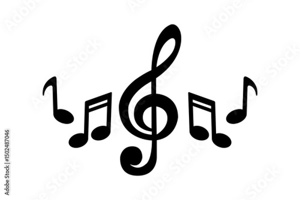 Obraz music symbol