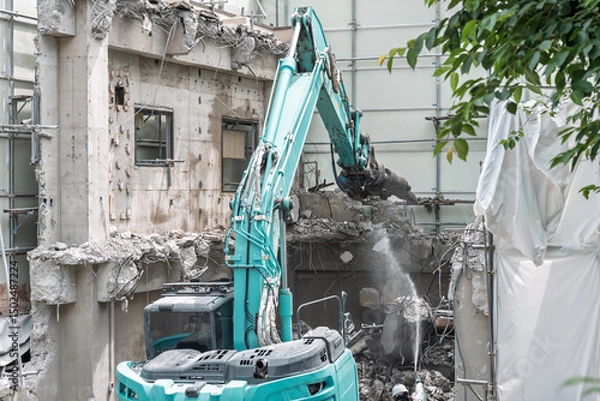 Obraz 解体工事　解体現場