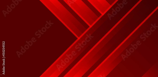 Fototapeta Red diagonal stripes background. Design for poster, banner, flyer, brochure, presentation
