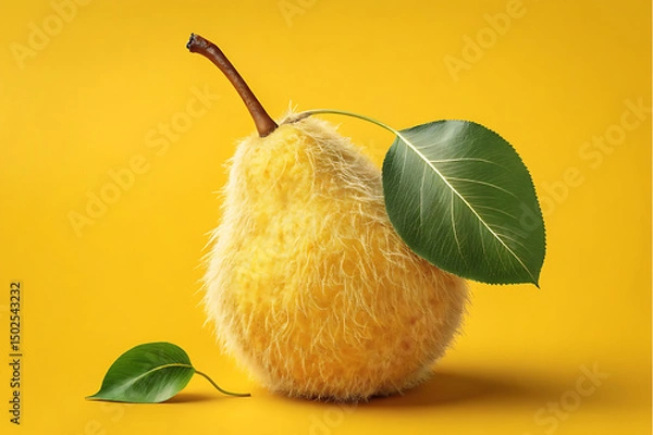 Fototapeta pear with leaves