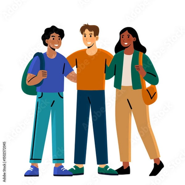 Obraz Campus Buddies