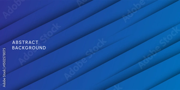 Obraz Abstract blue background with modern corporate concept