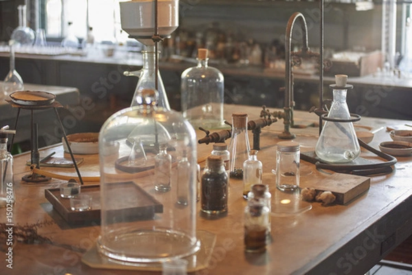 Obraz Thomas Edison's lab at Edison & Ford  Museum