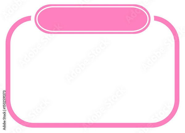 Obraz Menu Label Frame 
