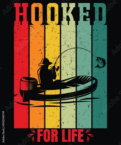 Obraz Hooked For Life 2 Graphic Design