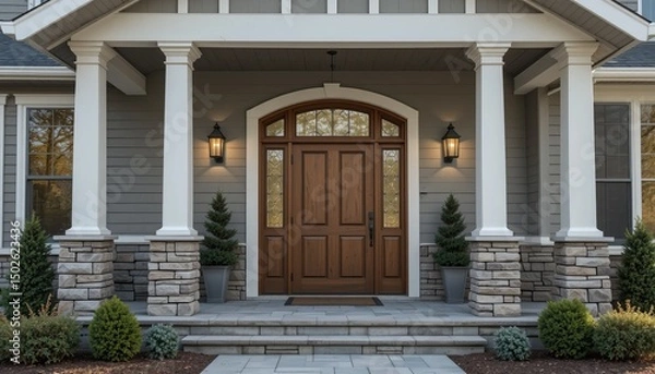 Fototapeta A cozy living room features soft light, open book, and coffee, inviting relaxation, rest