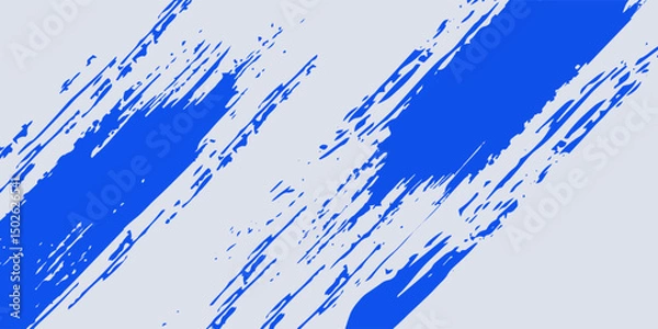 Fototapeta Abstract Blue Diagonal Line Grunge Texture In White Background. eps 10 vector