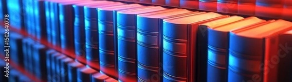 Fototapeta A comprehensive digital library of global business contract case law.