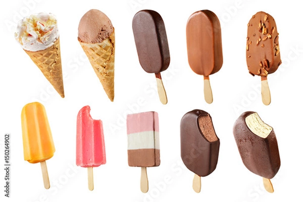 Obraz Zestaw lodów