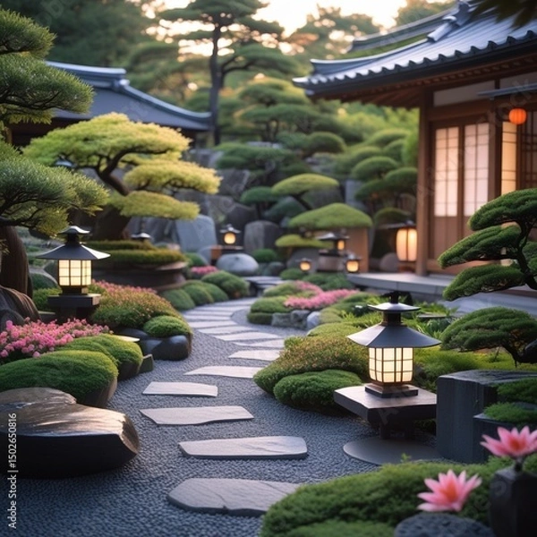 Obraz japanese garden