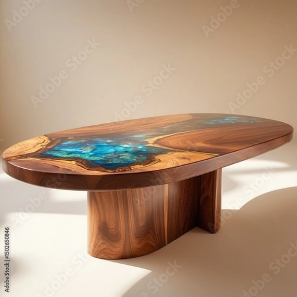 Obraz wooden table
