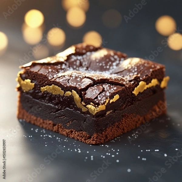 Obraz chocolate cake with nuts