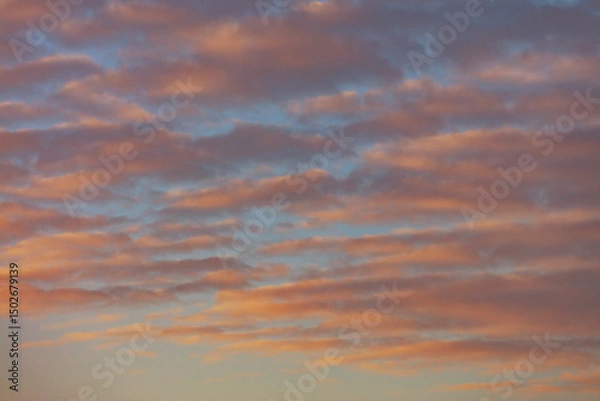 Fototapeta colorful sunset clouds backgrounds 