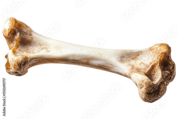 Obraz animal bone isolated on transparent background.