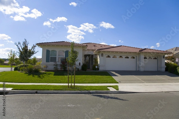 Obraz napa county, ca custom home