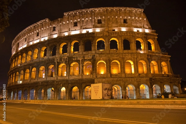 Obraz Coloseum by night