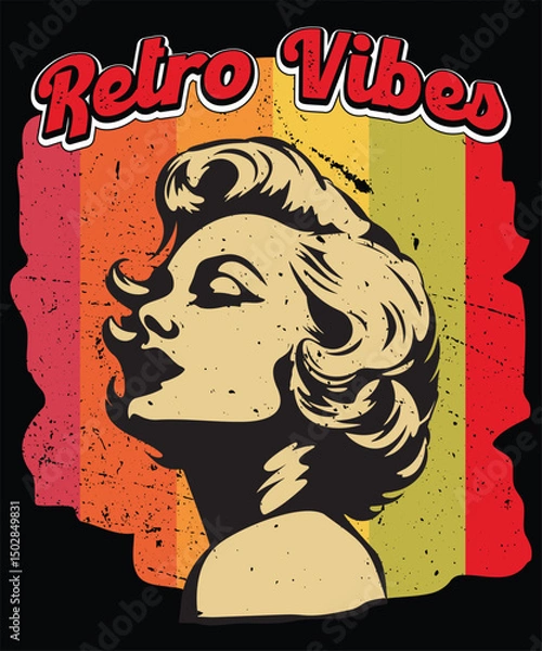 Obraz Retro Vibes 2 Graphic Design