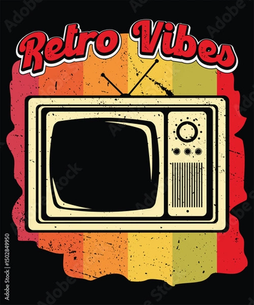 Obraz Retro Vibes 5 Graphic Design