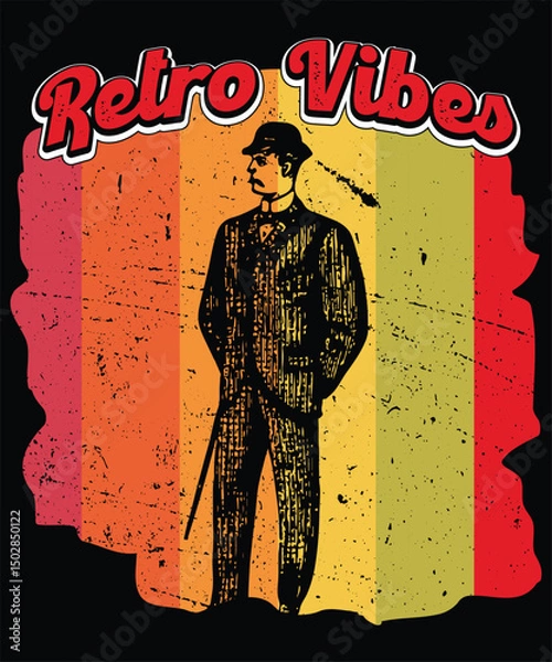Obraz Retro Vibes 14 Graphic Design