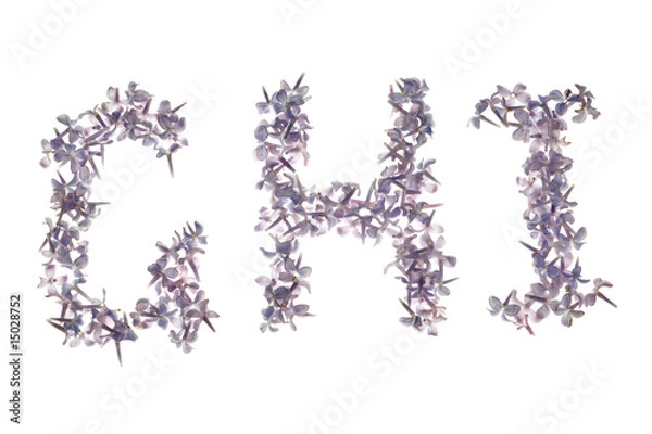 Fototapeta third three letters