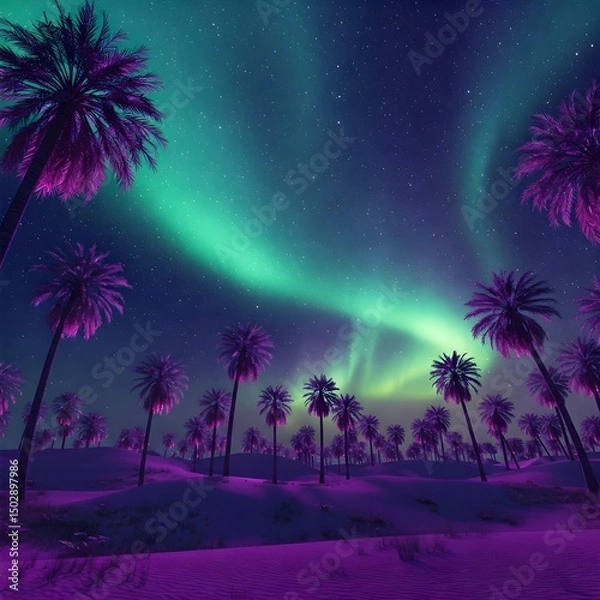 Obraz Aurora Hybrid Forest