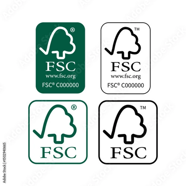 Obraz FSC VECTOR ICON