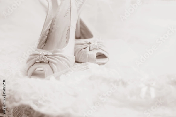 Obraz wedding shoes