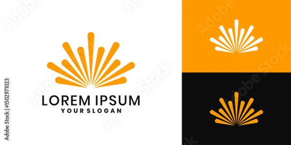 Obraz Spark logo design vector template