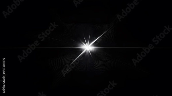 Obraz abstract background with stars