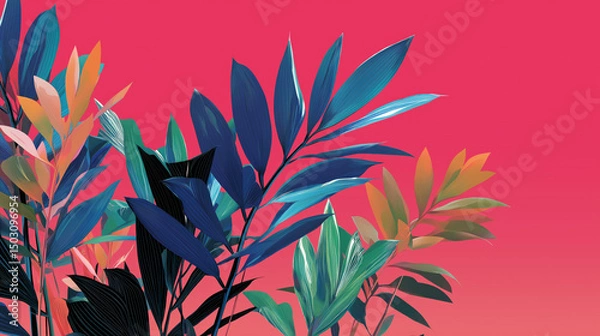 Obraz Spring Background created with Generative AI Technology, ai, generative